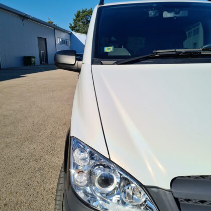 Busa augšdaļas aplīmēšana, MB Vito, 3M Ghost Pearl